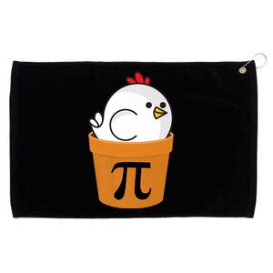 Chicken Pot Pi Shirt, Funny Math Day Gift Premium Grommeted Golf Towel