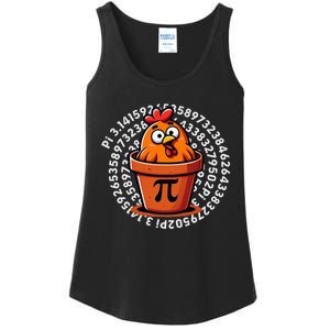 Chicken Pot Pi Day Women Math Teacher Ladies Essential Tank