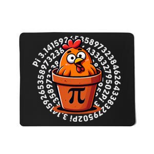 Chicken Pot Pi Day Women Math Teacher Mousepad