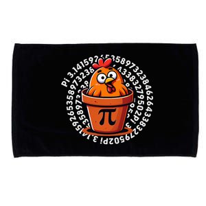 Chicken Pot Pi Day Women Math Teacher Microfiber Hand Towel