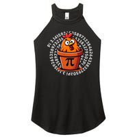 Chicken Pot Pi Day Women Math Teacher Women's Perfect Tri Rocker Tank