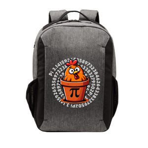 Chicken Pot Pi Day Women Math Teacher Vector Backpack