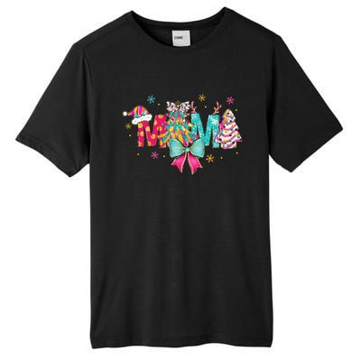 Coquette Preppy Pin.K Christmas Mama Christmas Outfits Tall Fusion ChromaSoft Performance T-Shirt