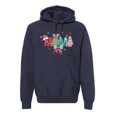 Coquette Preppy Pin.K Christmas Mama Christmas Outfits Premium Hoodie