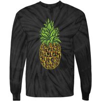 Chicken Pot Pie Math Day Pi Symbol Happy Pi Day Gift Tie-Dye Long Sleeve Shirt
