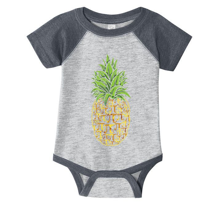 Chicken Pot Pie Math Day Pi Symbol Happy Pi Day Gift Infant Baby Jersey Bodysuit