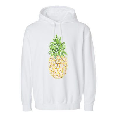 Chicken Pot Pie Math Day Pi Symbol Happy Pi Day Gift Garment-Dyed Fleece Hoodie
