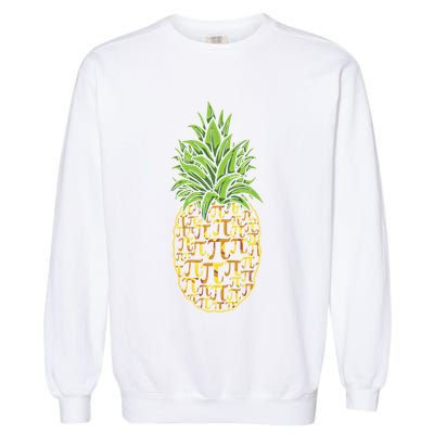 Chicken Pot Pie Math Day Pi Symbol Happy Pi Day Gift Garment-Dyed Sweatshirt