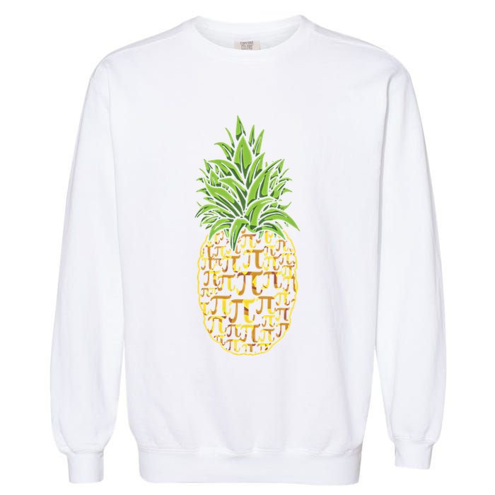 Chicken Pot Pie Math Day Pi Symbol Happy Pi Day Gift Garment-Dyed Sweatshirt