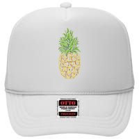 Chicken Pot Pie Math Day Pi Symbol Happy Pi Day Gift High Crown Mesh Back Trucker Hat