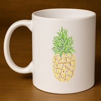 Chicken Pot Pie Math Day Pi Symbol Happy Pi Day Gift 11oz C Handle Ceramic Mug