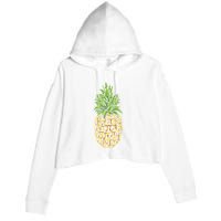 Chicken Pot Pie Math Day Pi Symbol Happy Pi Day Gift Crop Fleece Hoodie