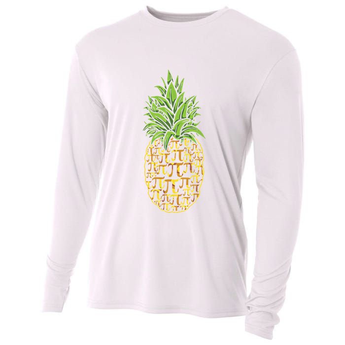 Chicken Pot Pie Math Day Pi Symbol Happy Pi Day Gift Cooling Performance Long Sleeve Crew