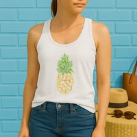 Chicken Pot Pie Math Day Pi Symbol Happy Pi Day Gift Womens Tank Top