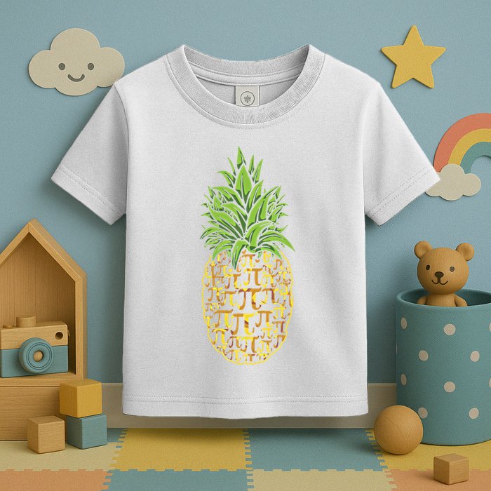 Chicken Pot Pie Math Day Pi Symbol Happy Pi Day Gift Toddler T-Shirt