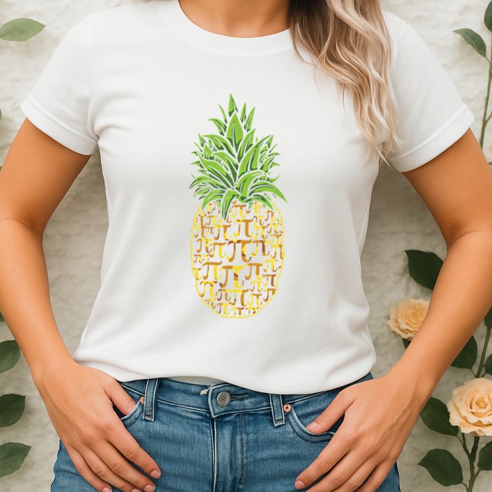 Chicken Pot Pie Math Day Pi Symbol Happy Pi Day Gift Womens T-Shirt