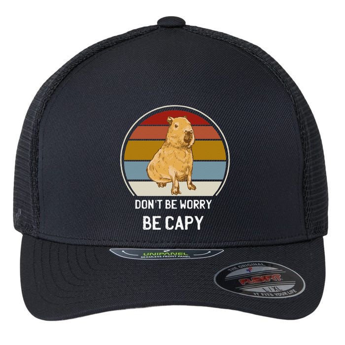 Capybara Peluches Party Peluche Capybara Big Capybara Plush Flexfit Unipanel Trucker Cap