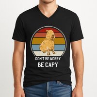 Capybara Peluches Party Peluche Capybara Big Capybara Plush V-Neck T-Shirt
