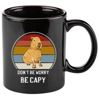 Capybara Peluches Party Peluche Capybara Big Capybara Plush 11oz C Handle Ceramic Mug