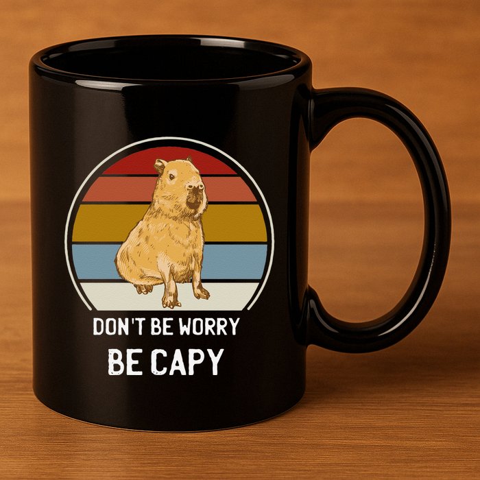 Capybara Peluches Party Peluche Capybara Big Capybara Plush 11oz C Handle Ceramic Mug