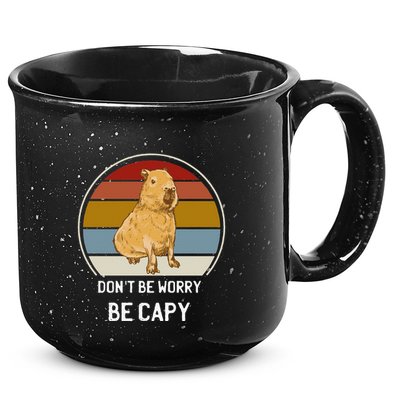 Capybara Peluches Party Peluche Capybara Big Capybara Plush 15oz Campfire Ceramic Mug