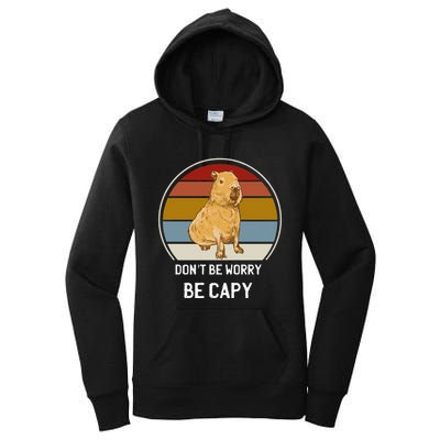 Capybara Peluches Party Peluche Capybara Big Capybara Plush Women's Pullover Hoodie