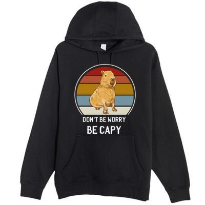 Capybara Peluches Party Peluche Capybara Big Capybara Plush Premium Pullover Hoodie