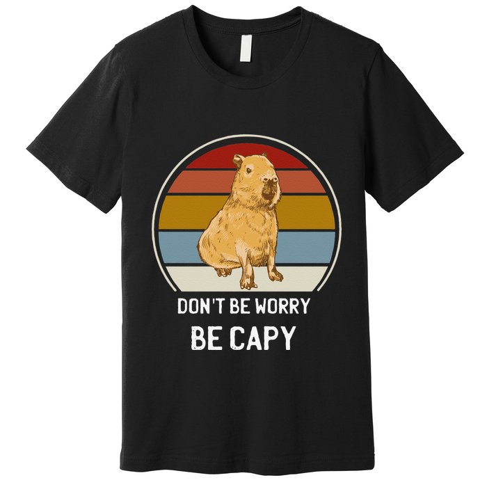 Capybara Peluches Party Peluche Capybara Big Capybara Plush Premium T-Shirt