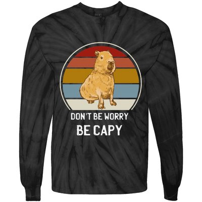 Capybara Peluches Party Peluche Capybara Big Capybara Plush Tie-Dye Long Sleeve Shirt