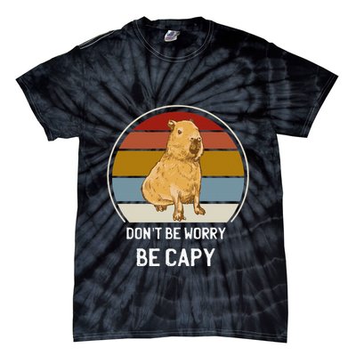 Capybara Peluches Party Peluche Capybara Big Capybara Plush Tie-Dye T-Shirt