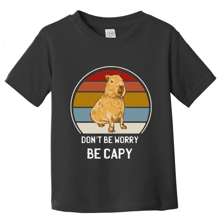 Capybara Peluches Party Peluche Capybara Big Capybara Plush Toddler T-Shirt