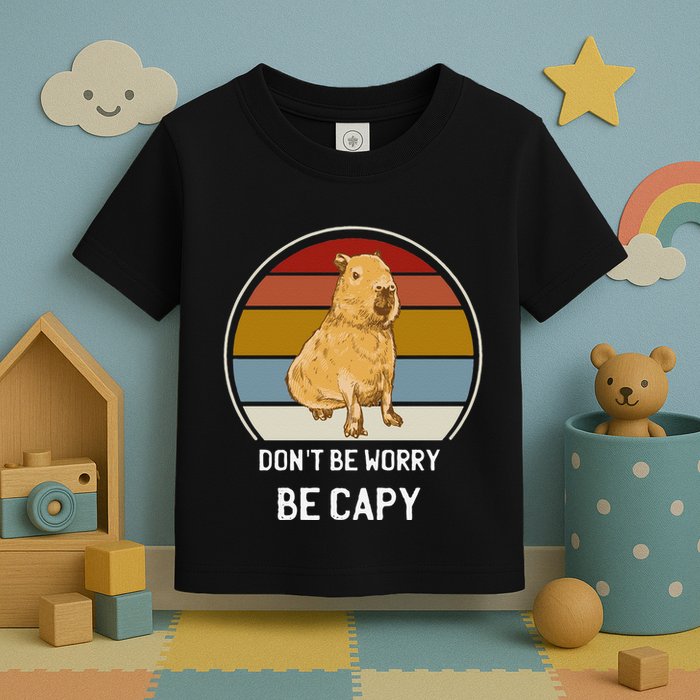 Capybara Peluches Party Peluche Capybara Big Capybara Plush Toddler T-Shirt