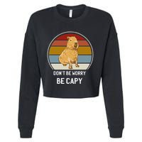 Capybara Peluches Party Peluche Capybara Big Capybara Plush Cropped Pullover Crew