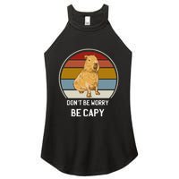 Capybara Peluches Party Peluche Capybara Big Capybara Plush Women's Perfect Tri Rocker Tank
