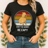 Capybara Peluches Party Peluche Capybara Big Capybara Plush Womens T-Shirt