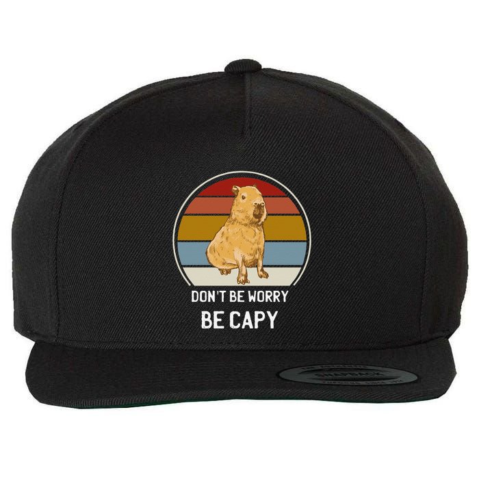 Capybara Peluches Party Peluche Capybara Big Capybara Plush Wool Snapback Cap