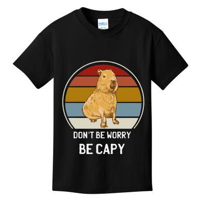 Capybara Peluches Party Peluche Capybara Big Capybara Plush Kids T-Shirt