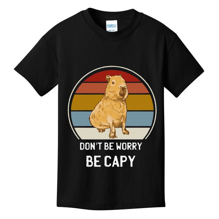 Capybara Peluches Party Peluche Capybara Big Capybara Plush Kids T-Shirt
