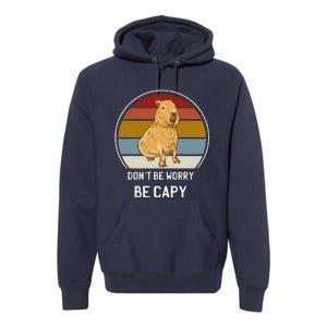 Capybara Peluches Party Peluche Capybara Big Capybara Plush Premium Hoodie