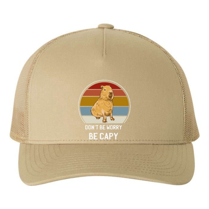 Capybara Peluches Party Peluche Capybara Big Capybara Plush Yupoong Adult 5-Panel Trucker Hat