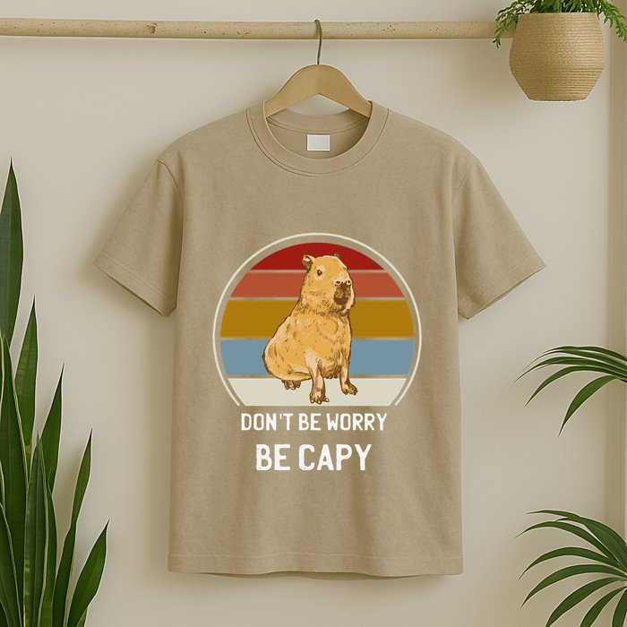 Capybara Peluches Party Peluche Capybara Big Capybara Plush T-Shirt