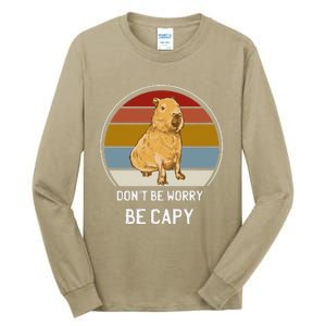 Capybara Peluches Party Peluche Capybara Big Capybara Plush Tall Long Sleeve T-Shirt