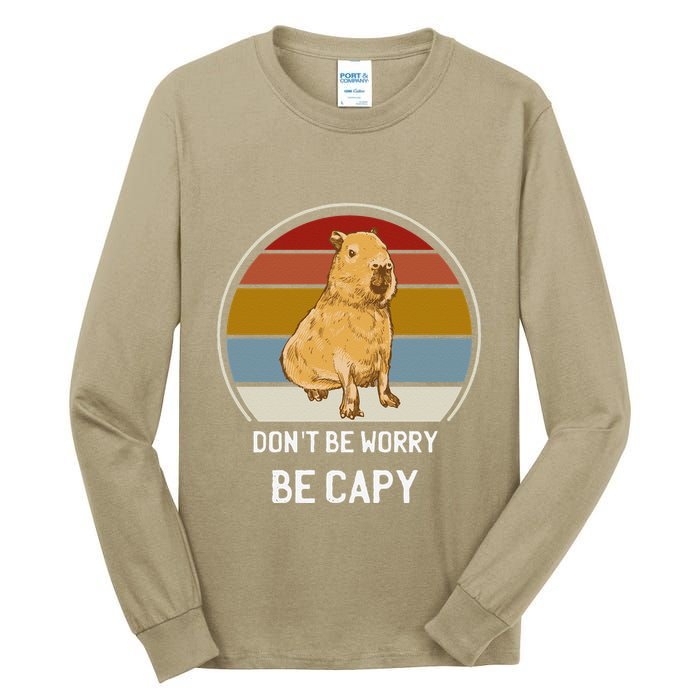 Capybara Peluches Party Peluche Capybara Big Capybara Plush Tall Long Sleeve T-Shirt