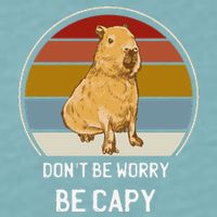 Capybara Peluches Party Peluche Capybara Big Capybara Plush Sueded Cloud Jersey T-Shirt