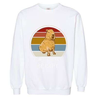 Capybara Peluches Party Peluche Capybara Big Capybara Plush Garment-Dyed Sweatshirt