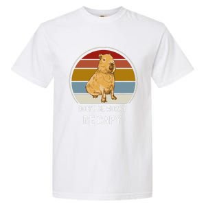 Capybara Peluches Party Peluche Capybara Big Capybara Plush Garment-Dyed Heavyweight T-Shirt