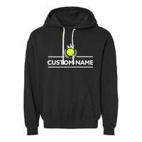 Custom Pickleball Personalize Team Name Garment-Dyed Fleece Hoodie