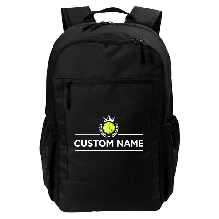 Custom Pickleball Personalize Team Name Daily Commute Backpack