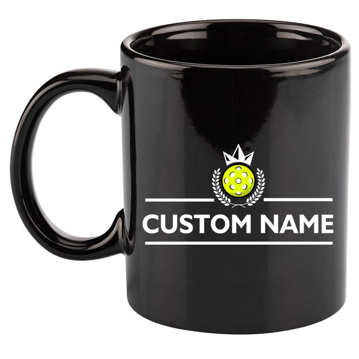 Custom Pickleball Personalize Team Name 11oz C Handle Ceramic Mug