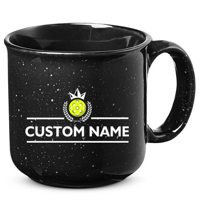 Custom Pickleball Personalize Team Name 15oz Campfire Ceramic Mug
